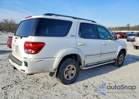 2005 Toyota Sequoia Sr5 z USA, uszkodzony, nr VIN 5TDZT34A65S260376